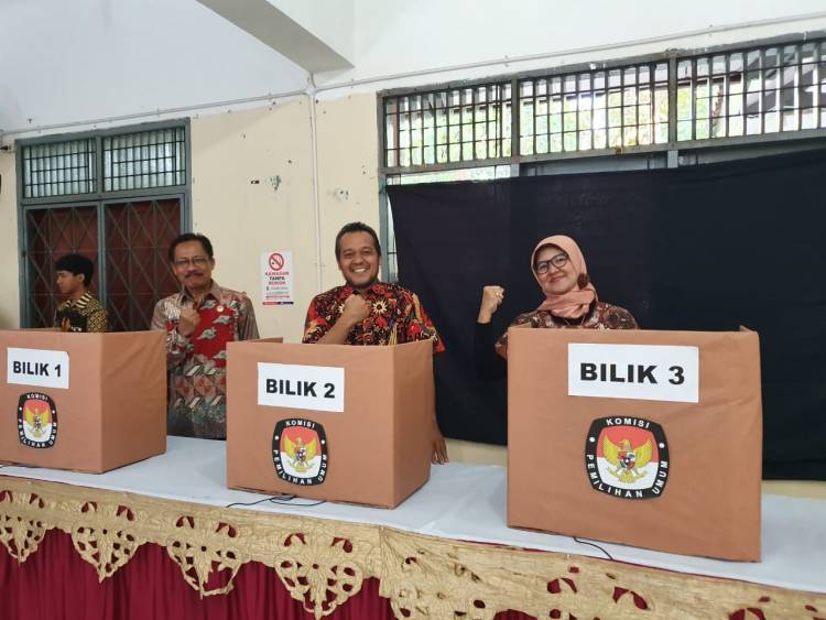 SMKN 1 kota Bogor Berlangsung Secara Demokratis, Pemilihan Ketua OSIS Sukses